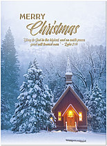 May the many blessings of the season fill your heart and home with joy. Christmas Chapel H1532U-AA